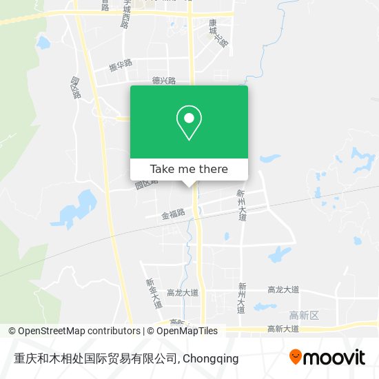 重庆和木相处国际贸易有限公司 map
