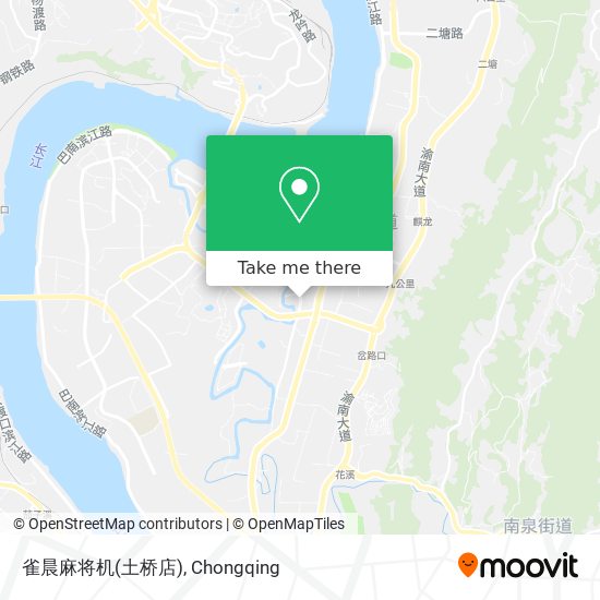 雀晨麻将机(土桥店) map