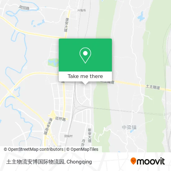 土主物流安博国际物流园 map