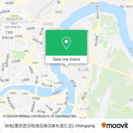 街电(重庆思乐惜酒店南滨路长嘉汇店) map
