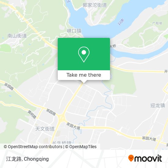 江龙路 map