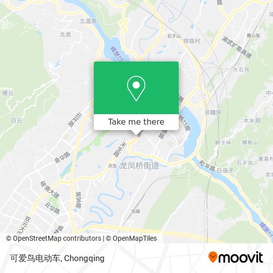 可爱鸟电动车 map