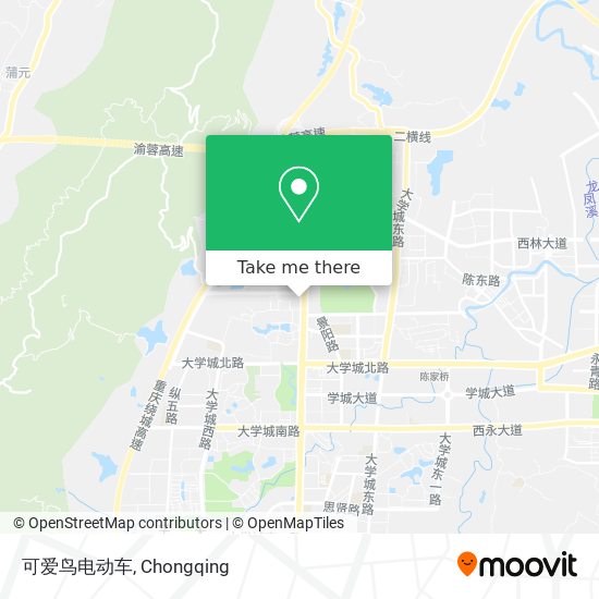 可爱鸟电动车 map