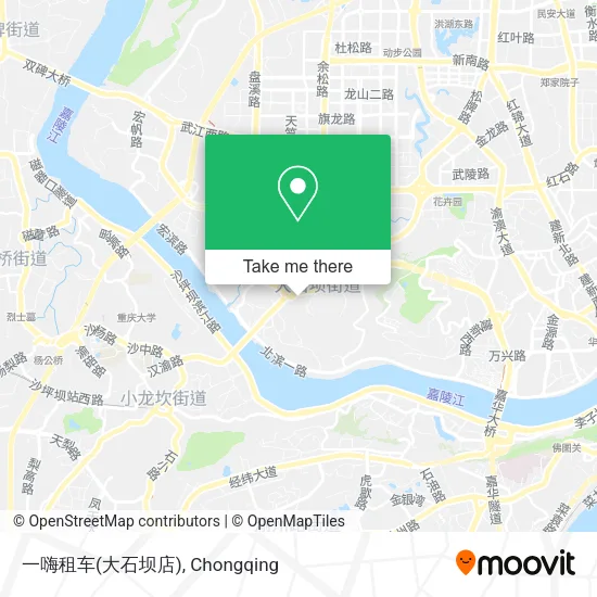 一嗨租车(大石坝店) map
