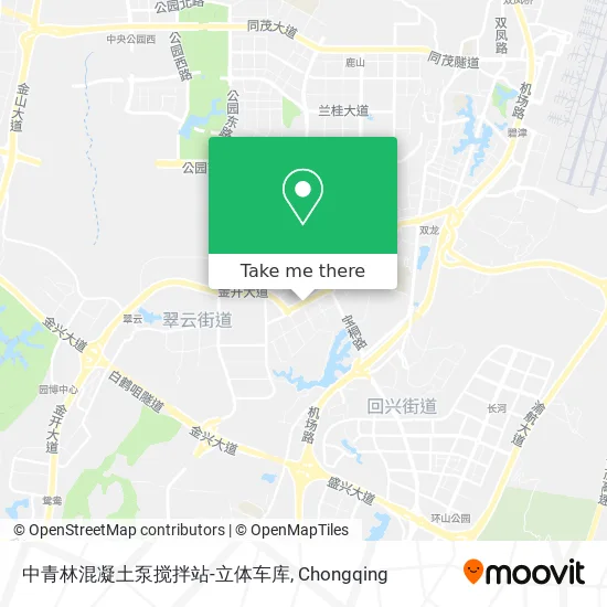 中青林混凝土泵搅拌站-立体车库 map