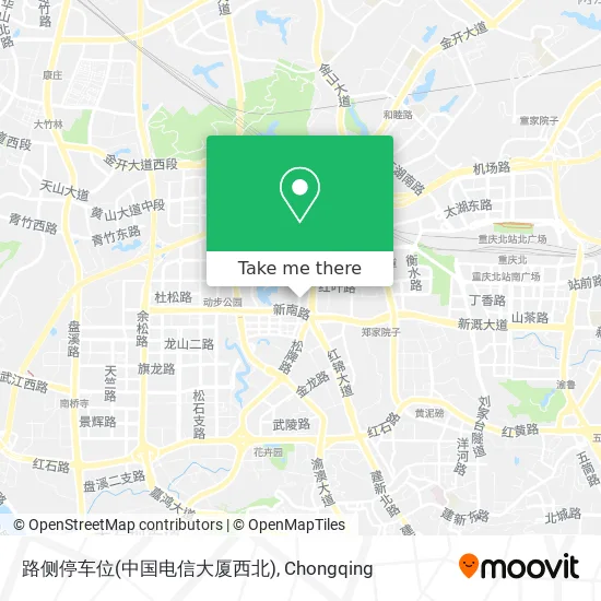 路侧停车位(中国电信大厦西北) map