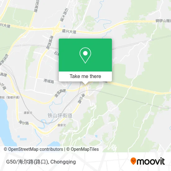 G50/海尔路(路口) map