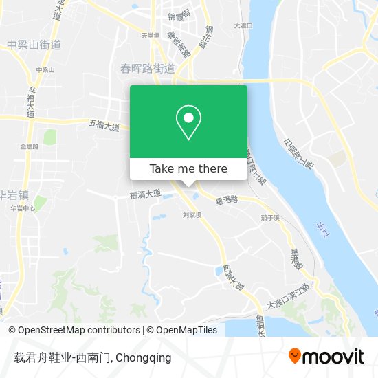 载君舟鞋业-西南门 map