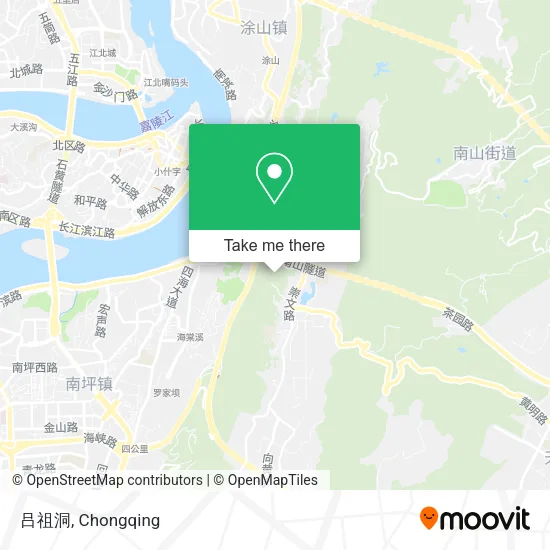 吕祖洞 map