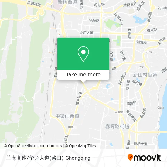 兰海高速/华龙大道(路口) map