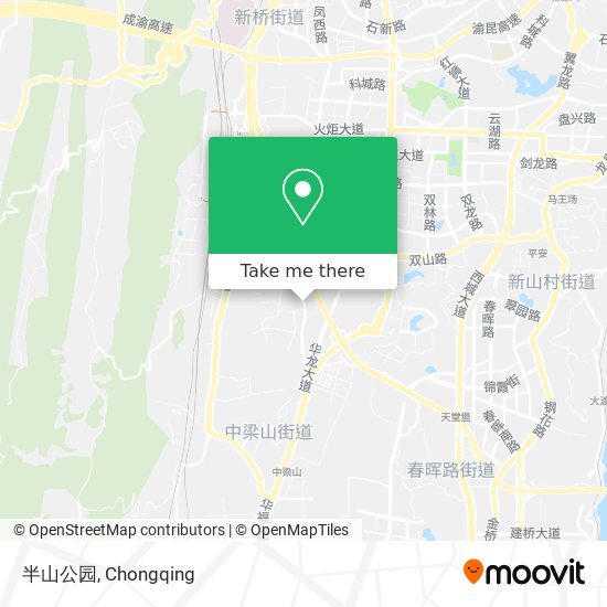 半山公园 map