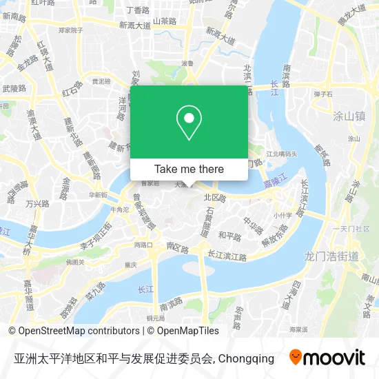 亚洲太平洋地区和平与发展促进委员会 map