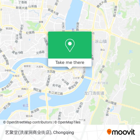 艺聚堂(洪崖洞商业街店) map