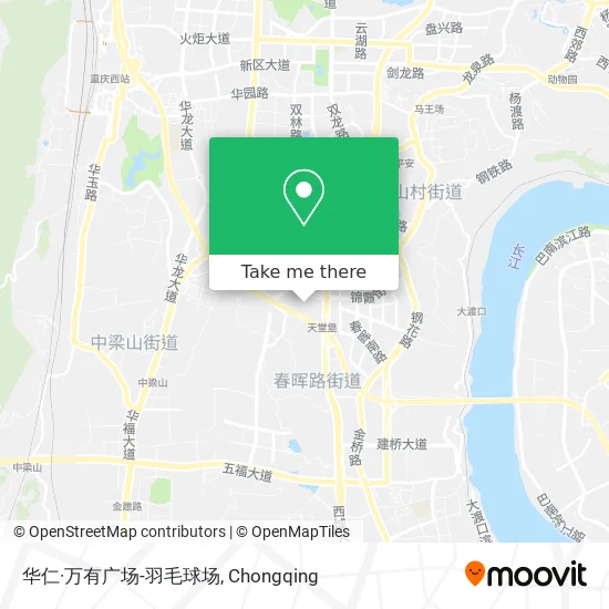 华仁·万有广场-羽毛球场 map