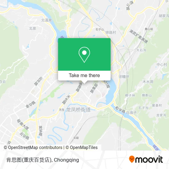 肯思图(重庆百货店) map