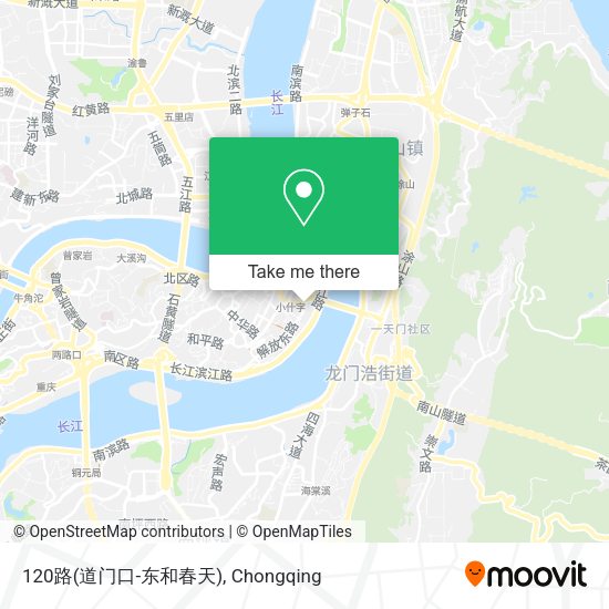 120路(道门口-东和春天) map