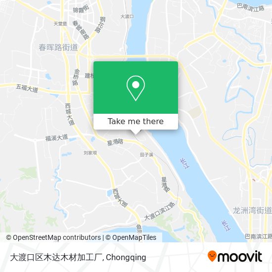 大渡口区木达木材加工厂 map