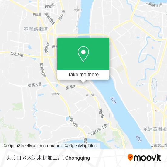 大渡口区木达木材加工厂 map