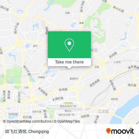 煌飞红酒馆 map
