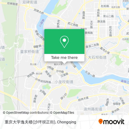 重庆大学逸夫楼(沙坪坝正街) map