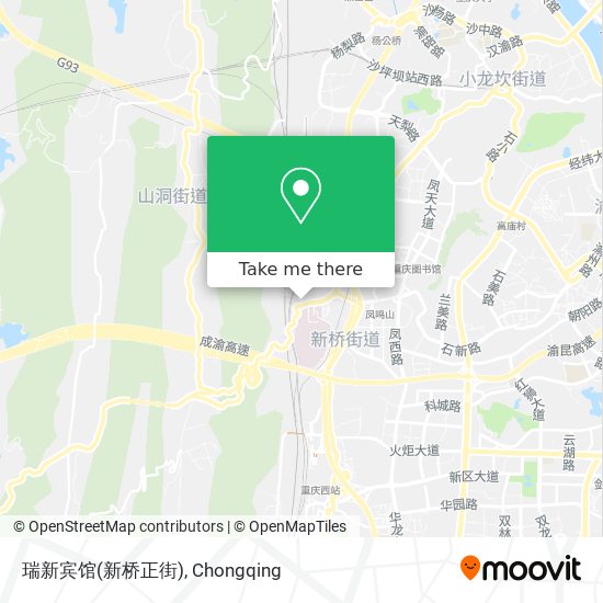 瑞新宾馆(新桥正街) map