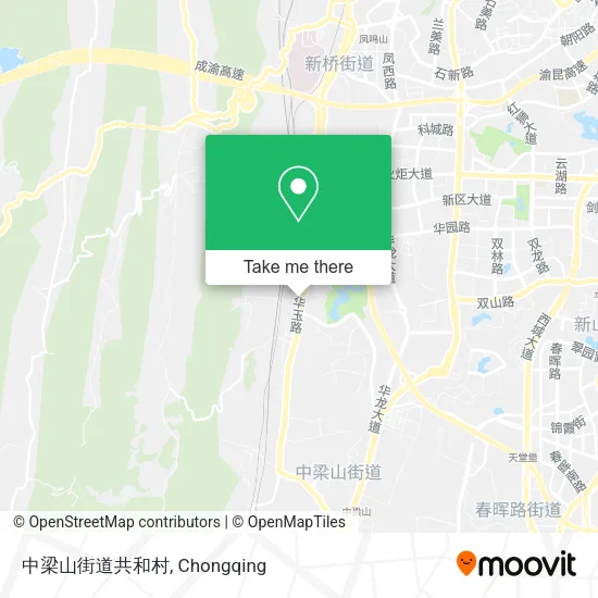 中梁山街道共和村 map