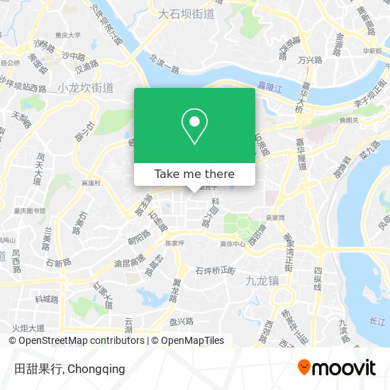 田甜果行 map