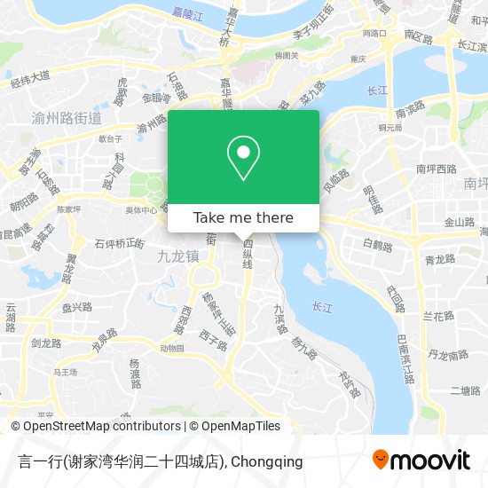 言一行(谢家湾华润二十四城店) map