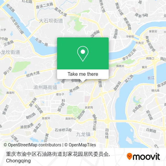 重庆市渝中区石油路街道彭家花园居民委员会 map