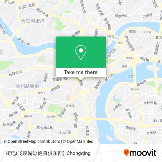 街电(飞度游泳健身俱乐部) map