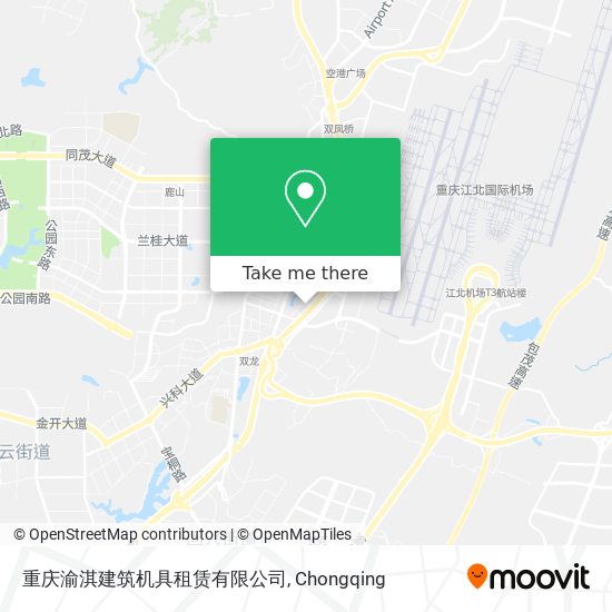 重庆渝淇建筑机具租赁有限公司 map