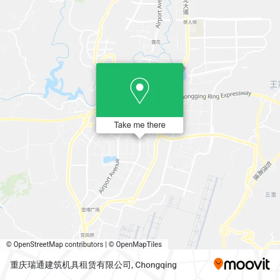 重庆瑞通建筑机具租赁有限公司 map
