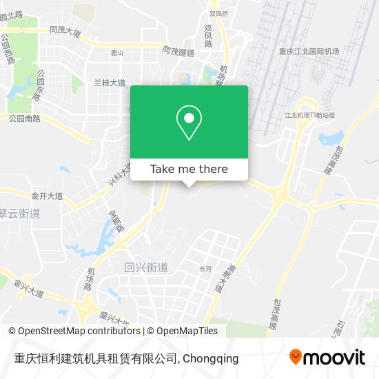重庆恒利建筑机具租赁有限公司 map