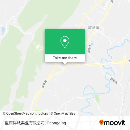 重庆洋城实业有限公司 map