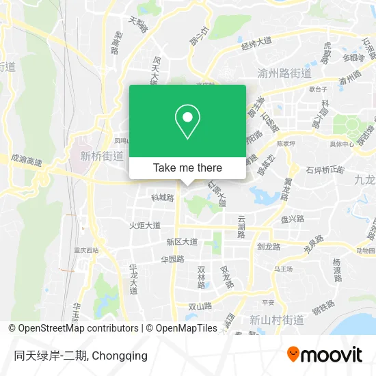 同天绿岸-二期 map