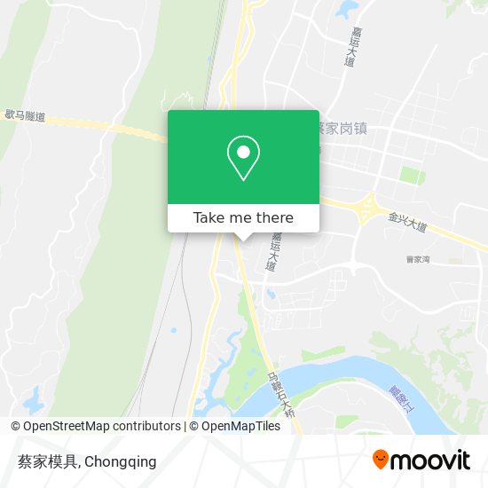 蔡家模具 map