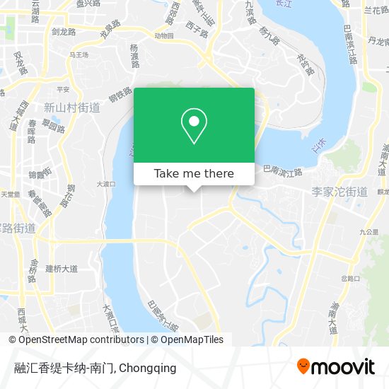 融汇香缇卡纳-南门 map