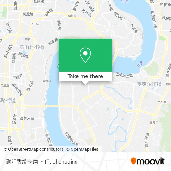 融汇香缇卡纳-南门 map
