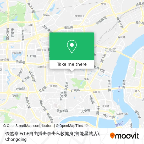 铁煞拳·FiTiF自由搏击拳击私教健身(鲁能星城店) map