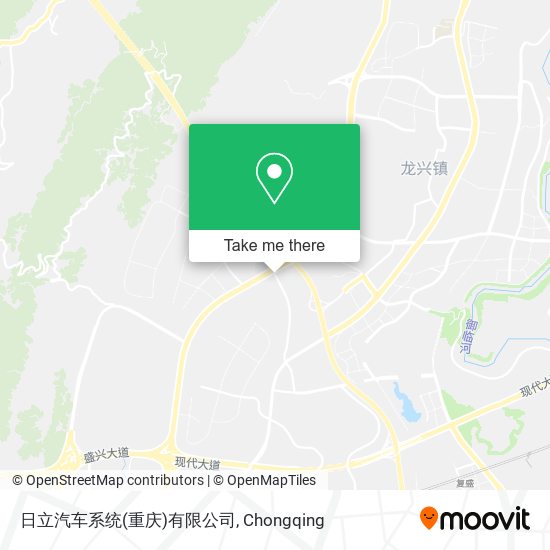 日立汽车系统(重庆)有限公司 map