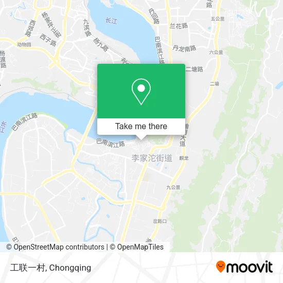 工联一村 map