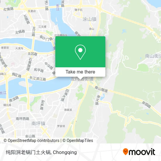 纯阳洞老锅门土火锅 map