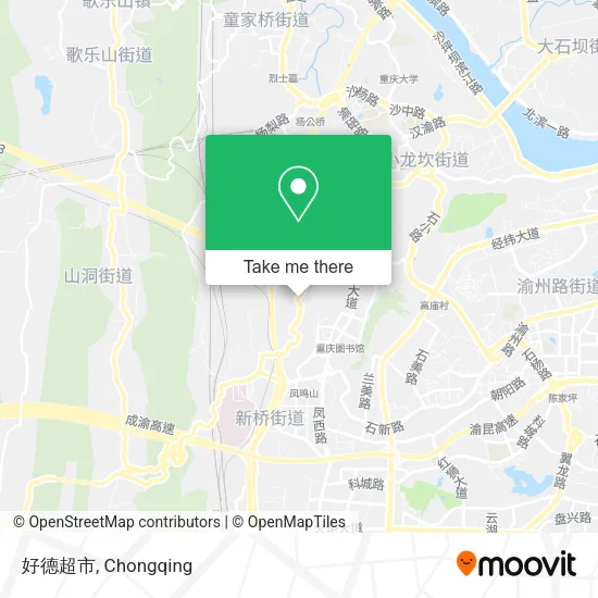 好德超市 map