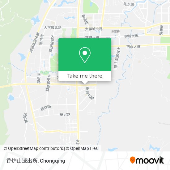 香炉山派出所 map
