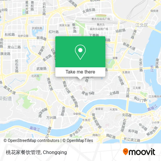 桃花家餐饮管理 map