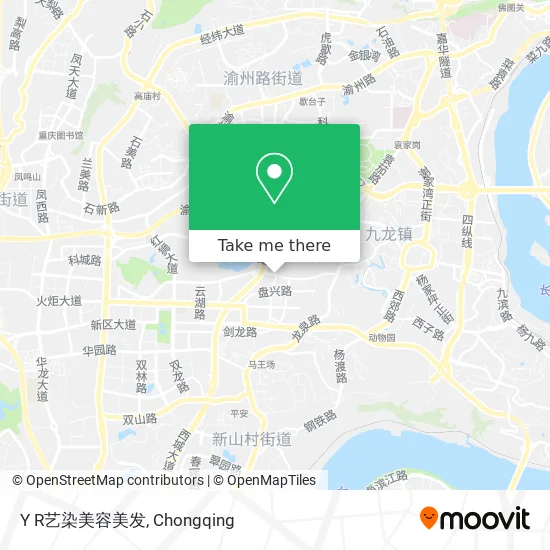 Y R艺染美容美发 map