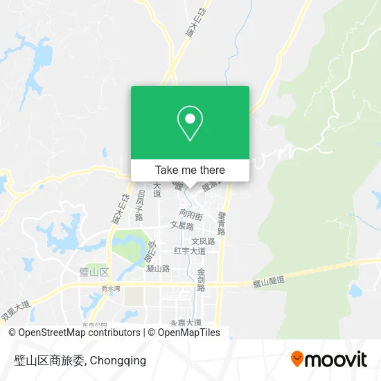 璧山区商旅委 map