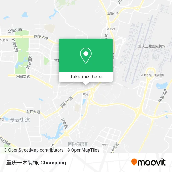重庆一木装饰 map