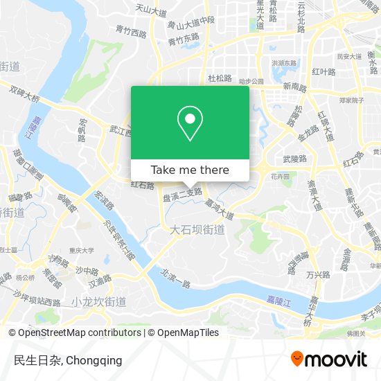 民生日杂 map