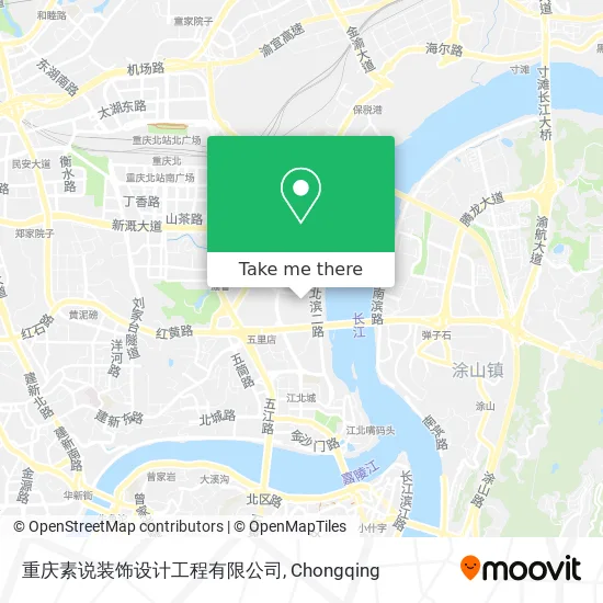 重庆素说装饰设计工程有限公司 map